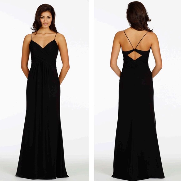 Jim Hjelm Occasions bridesmaid gown merlot - Picture 1 of 5
